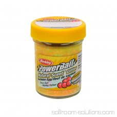 Berkley PowerBait Natural Glitter Trout Dough Bait Salmon Egg Scent/Flavor, Salmon Peach 553146530